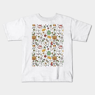 Christmas Doodles Kids T-Shirt